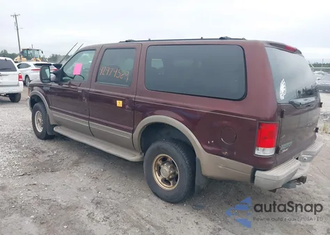 2000 Ford Excursion Limited from USA, damaged, VIN 1FMNU43S8YEB53976